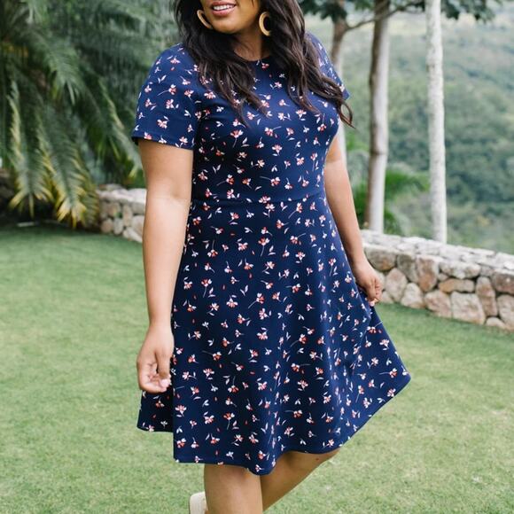 Draper James Dress A-Line Fit & Flare NWT Style DRK 0513 - Picture 1 of 12